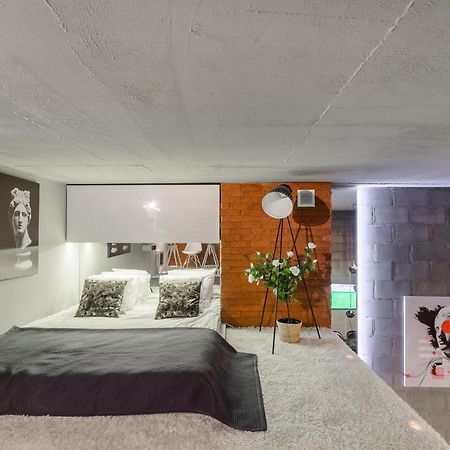 לודז' Nice Two-Level Loft In Tobaco Park מראה חיצוני תמונה