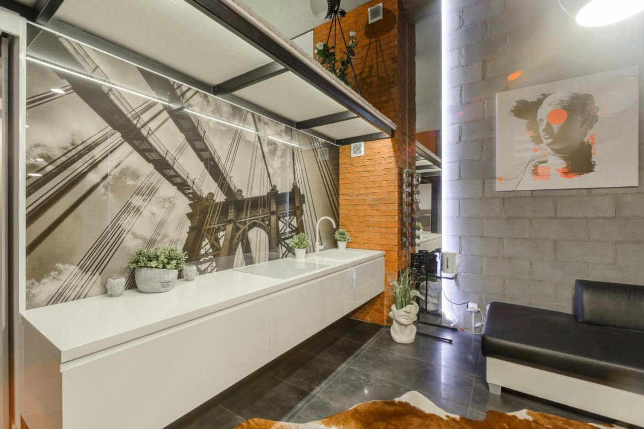 לודז' Nice Two-Level Loft In Tobaco Park מראה חיצוני תמונה