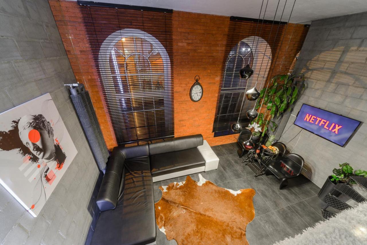 לודז' Nice Two-Level Loft In Tobaco Park מראה חיצוני תמונה